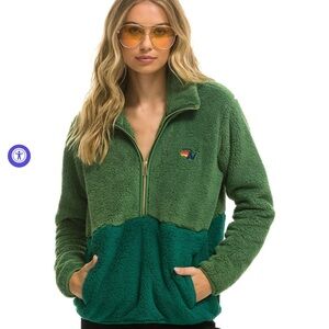 Aviator Nation Teddy Fleece - size Small